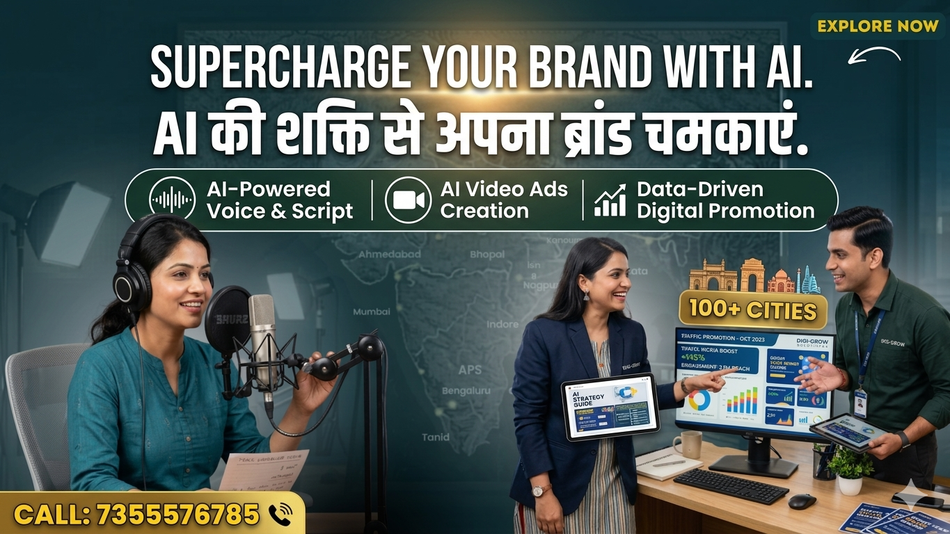 AI Advertising Services India - AI Video Ads, AI Audio Ads